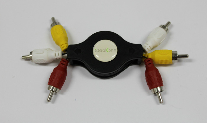 Video cable / 2 way retractable